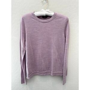 J.CREW | Light Purple 100% Merino Wool Soft Crewneck Classic Sweater | Small